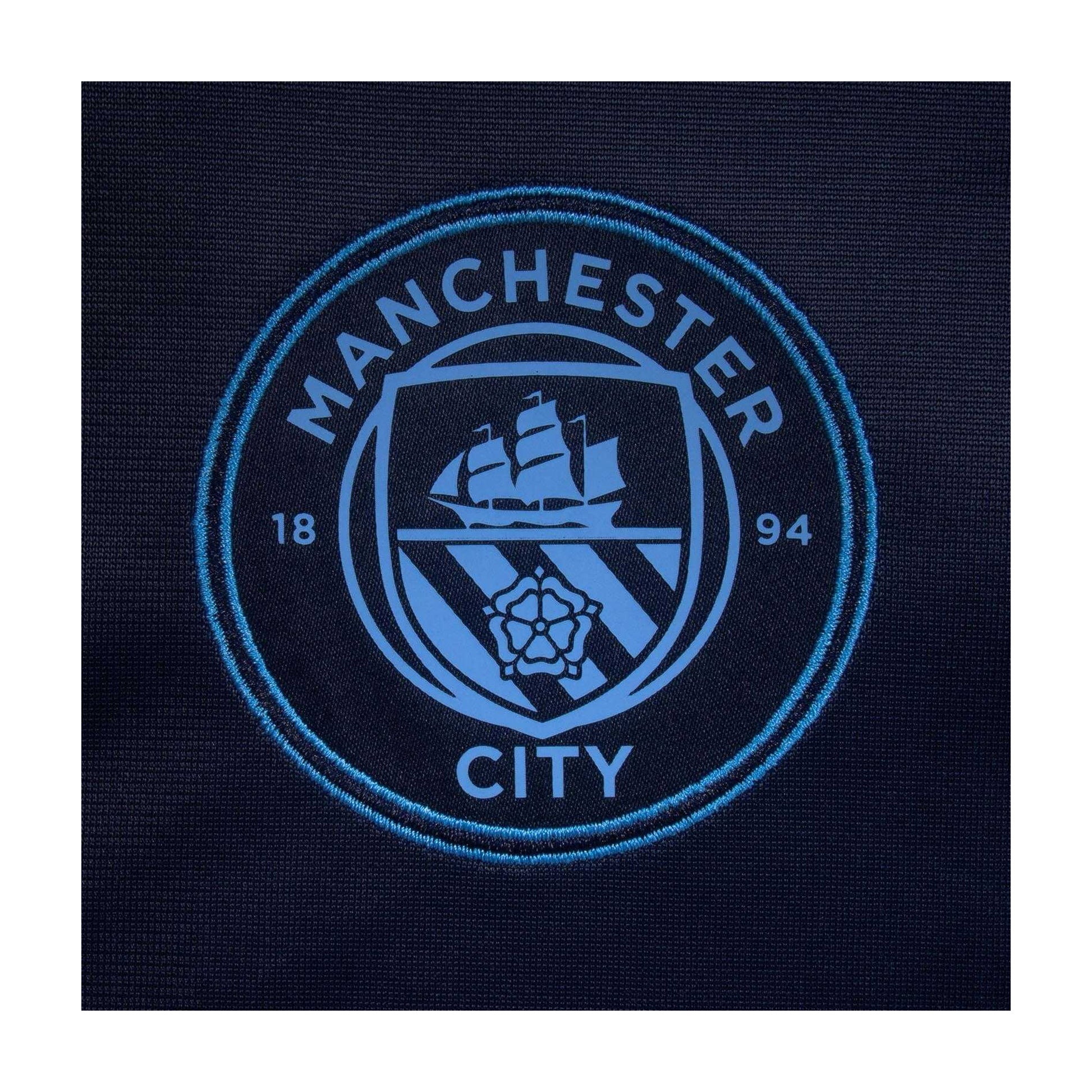 Navy Blue - Pack Shot - Manchester City FC Mens Taped Tracksuit