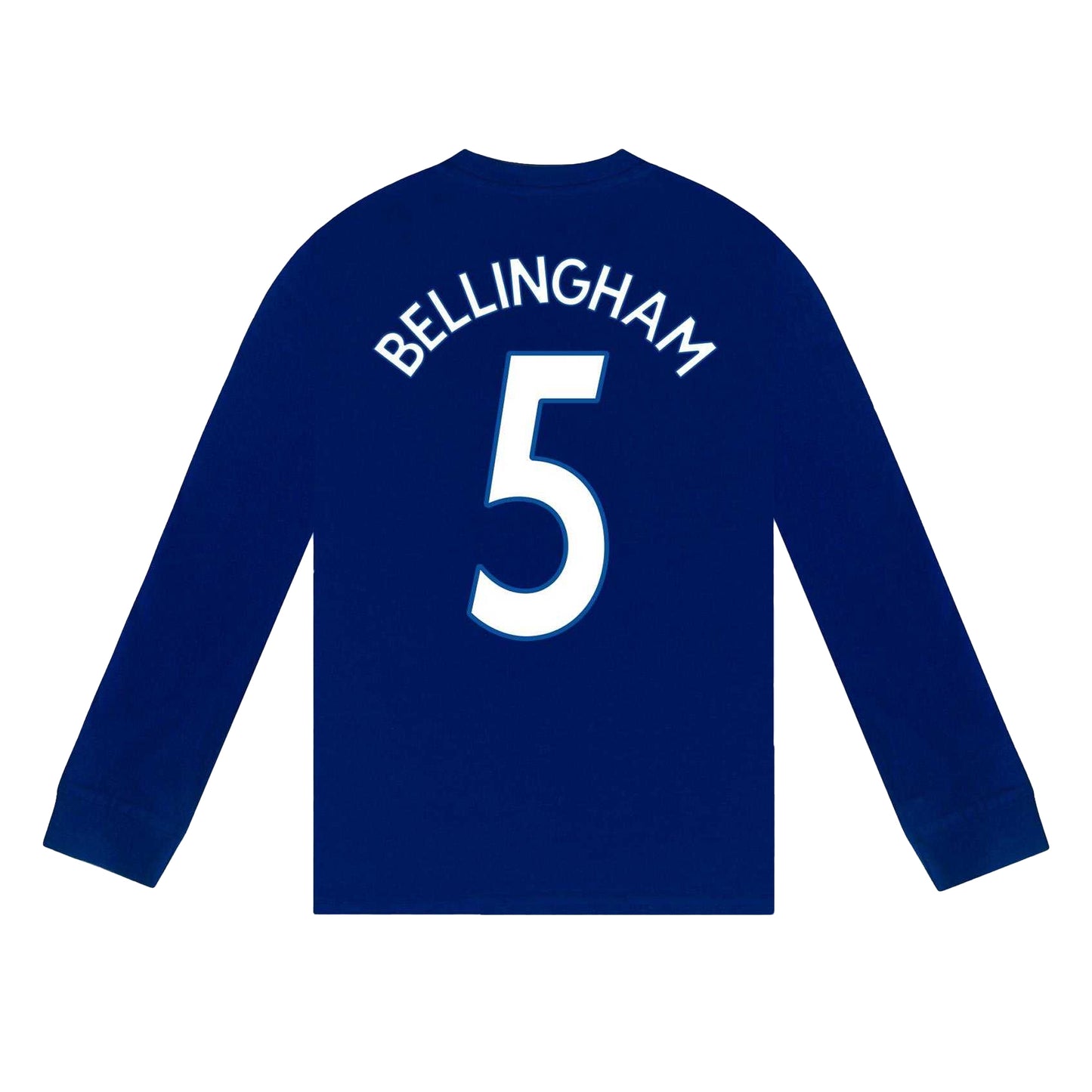 Reflex Blue - Side - Real Madrid CF Boys Bellingham 5 Long Pyjama Set