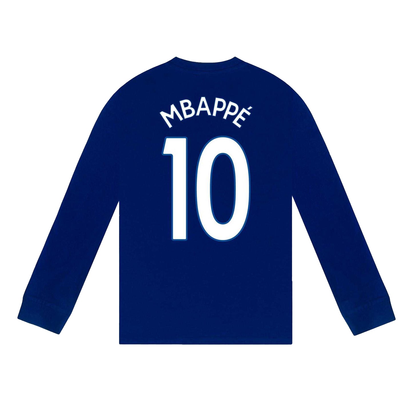 Blue - Side - Real Madrid CF Boys Mbappe 10 Long Pyjama Set