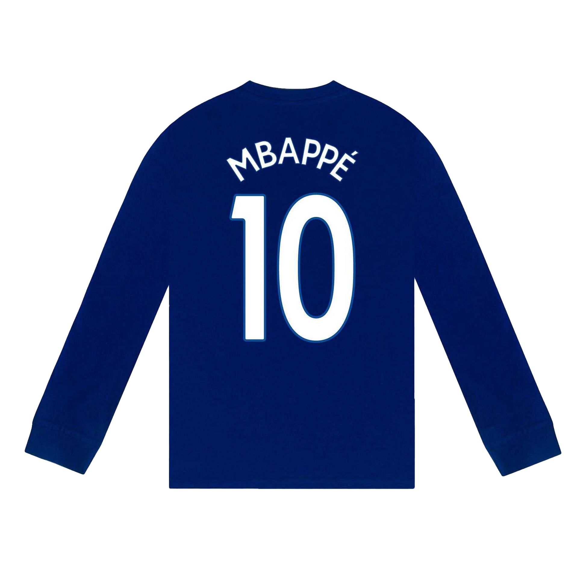 Blue - Side - Real Madrid CF Boys Mbappe 10 Long Pyjama Set