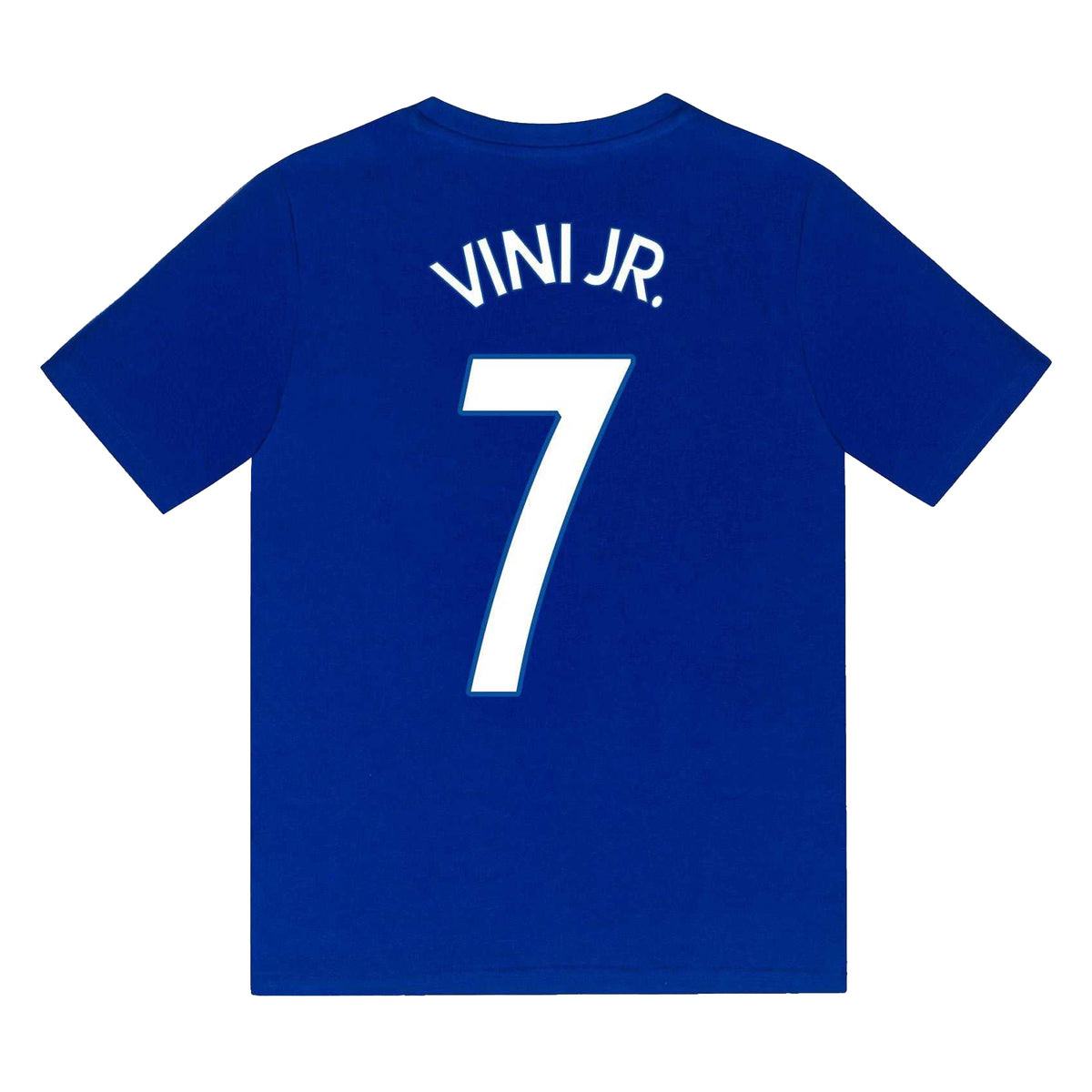 Blue - Side - Real Madrid CF Boys Vini Jr 7 Short Pyjama Set