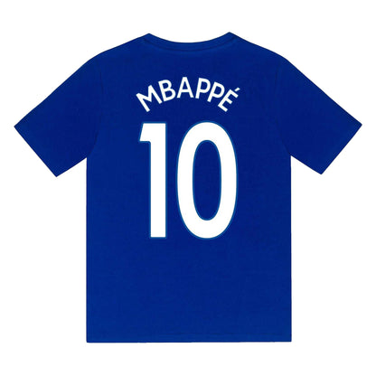 Blue - Side - Real Madrid CF Boys Mbappe 10 Short Pyjama Set
