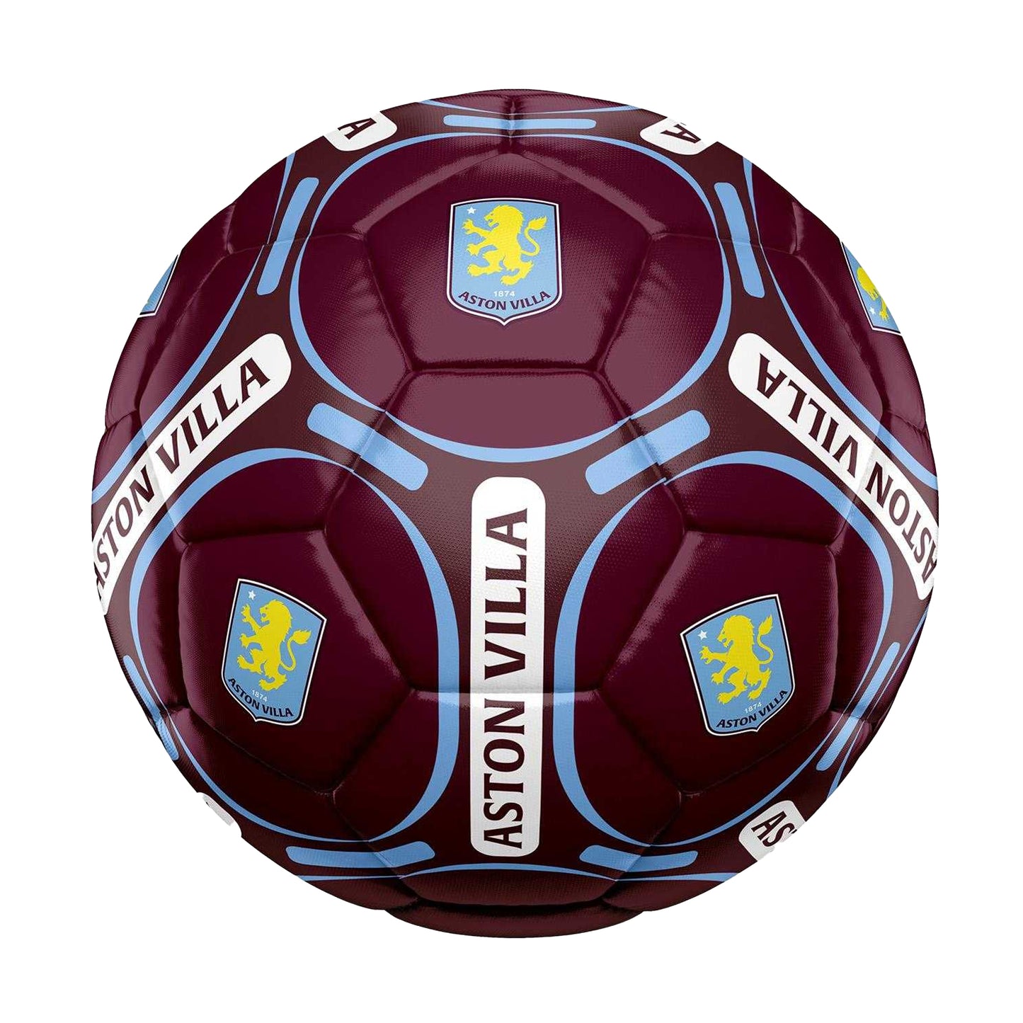 Claret - Front - Aston Villa FC Crest Football