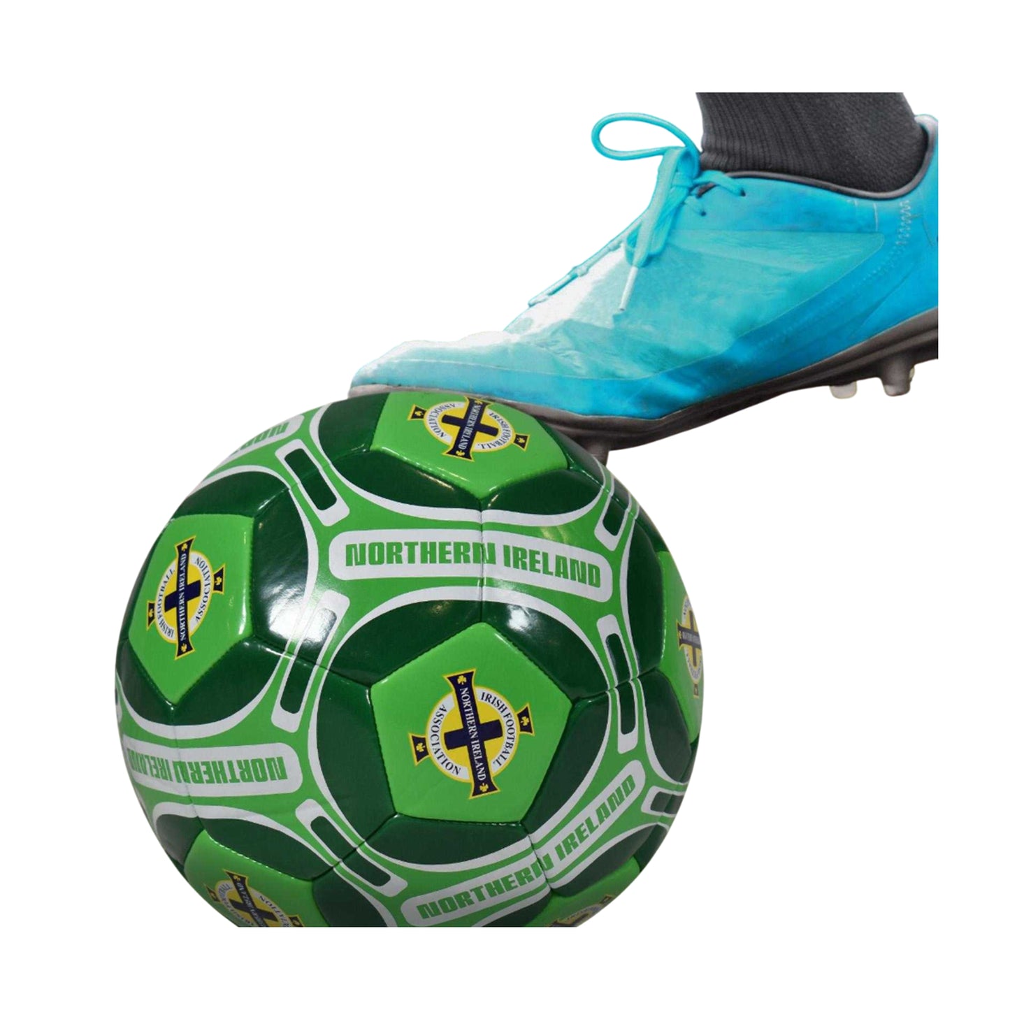 Green - Side - Northern Ireland Crest Football