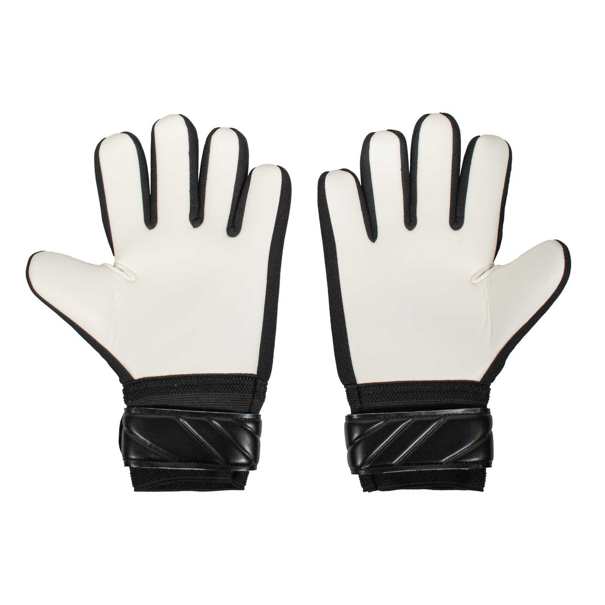 Black - Back - Newcastle United FC Boys Crest Goalkeeper Gloves
