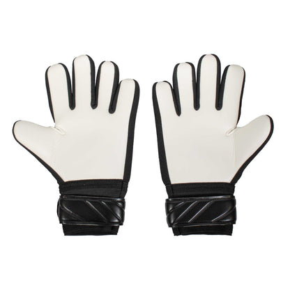 Black - Back - Newcastle United FC Boys Crest Goalkeeper Gloves