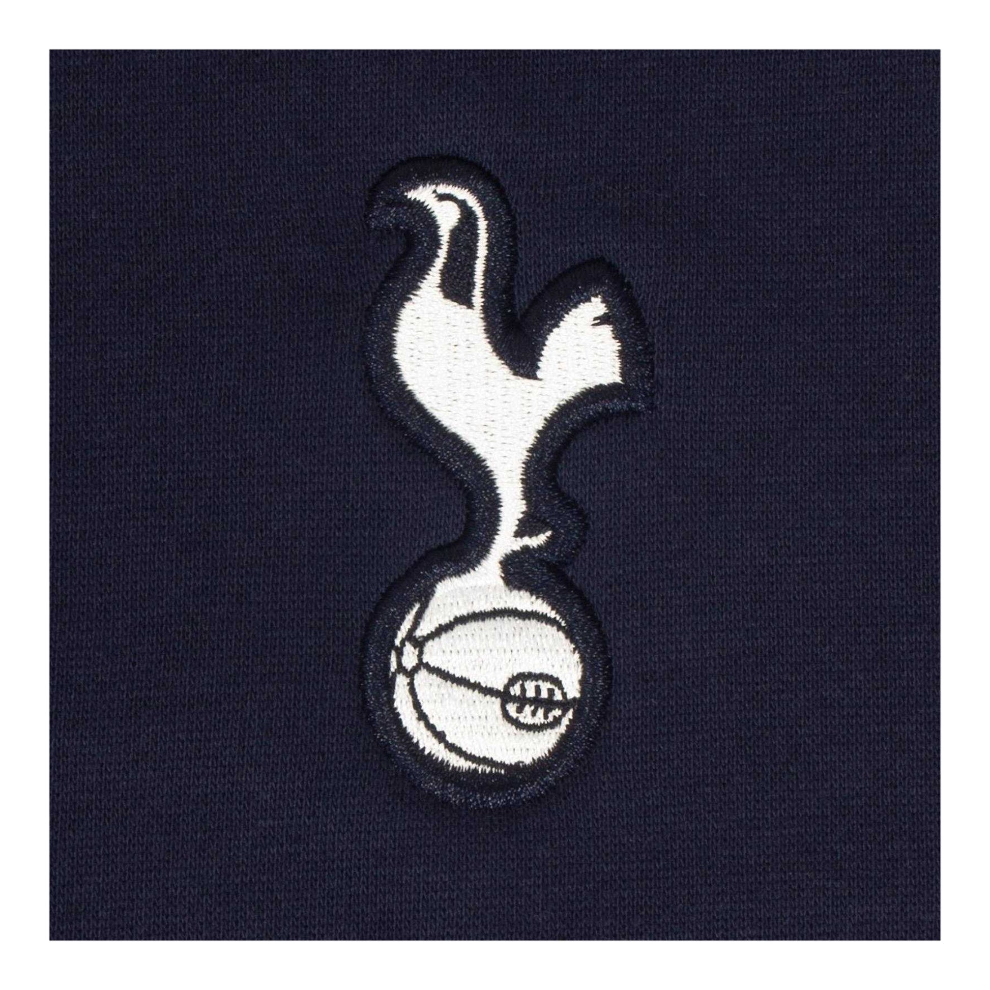 Navy Blue - Side - Tottenham Hotspur FC Mens Taped Sweatshirt
