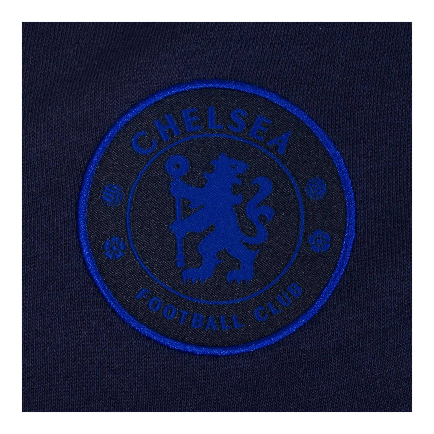 Navy Blue - Back - Chelsea FC Mens Taped Sweatshirt