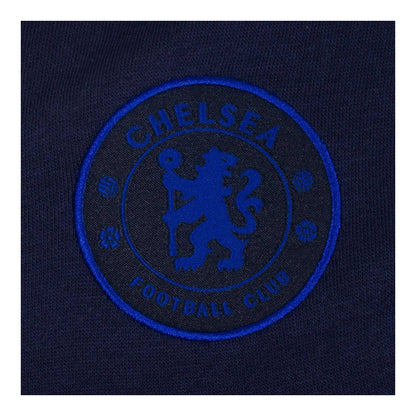 Navy Blue - Back - Chelsea FC Mens Taped Sweatshirt