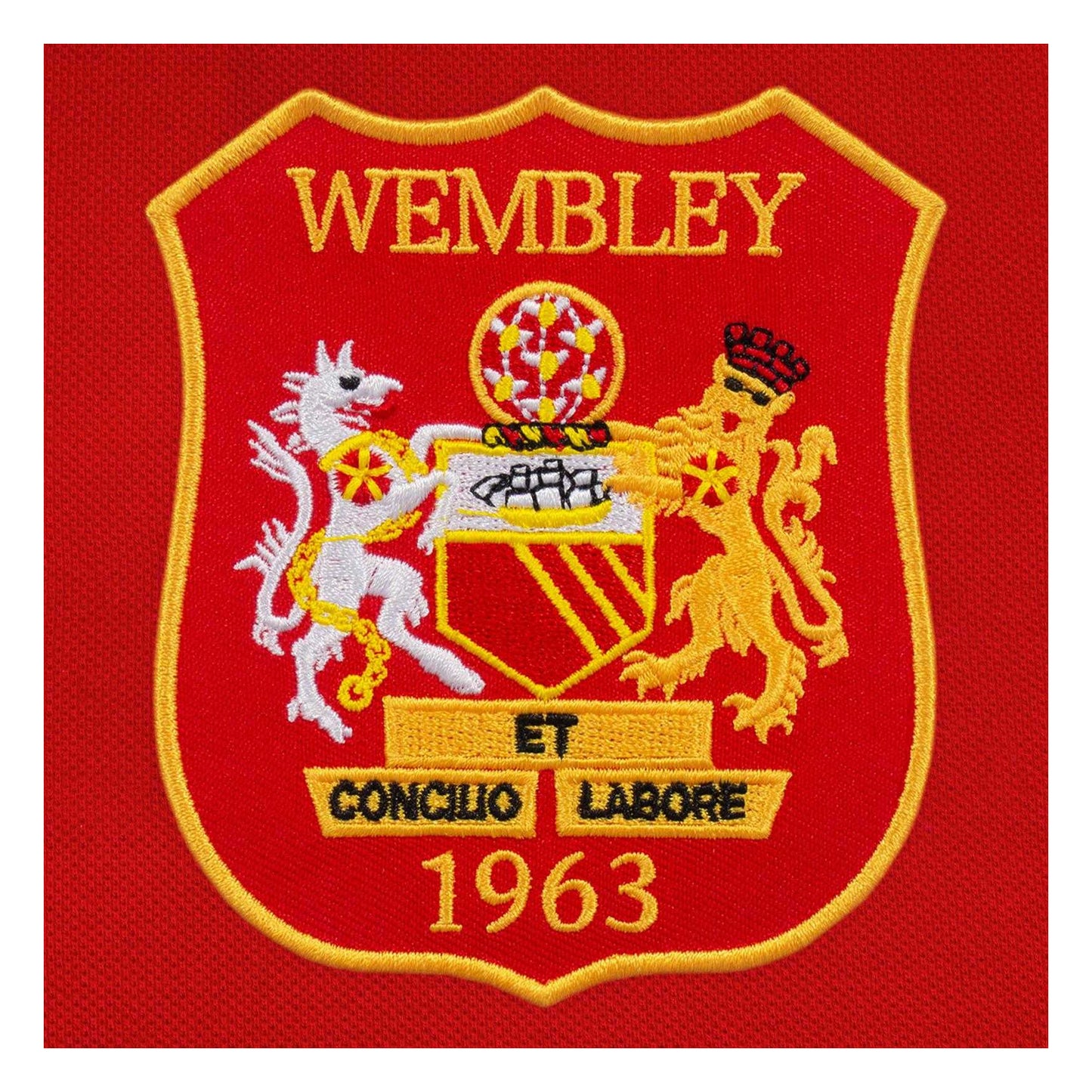 Red - Lifestyle - Fan Originals Mens Wembley 1963 Football Polo Shirt