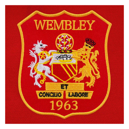 Red - Lifestyle - Fan Originals Mens Wembley 1963 Football Polo Shirt
