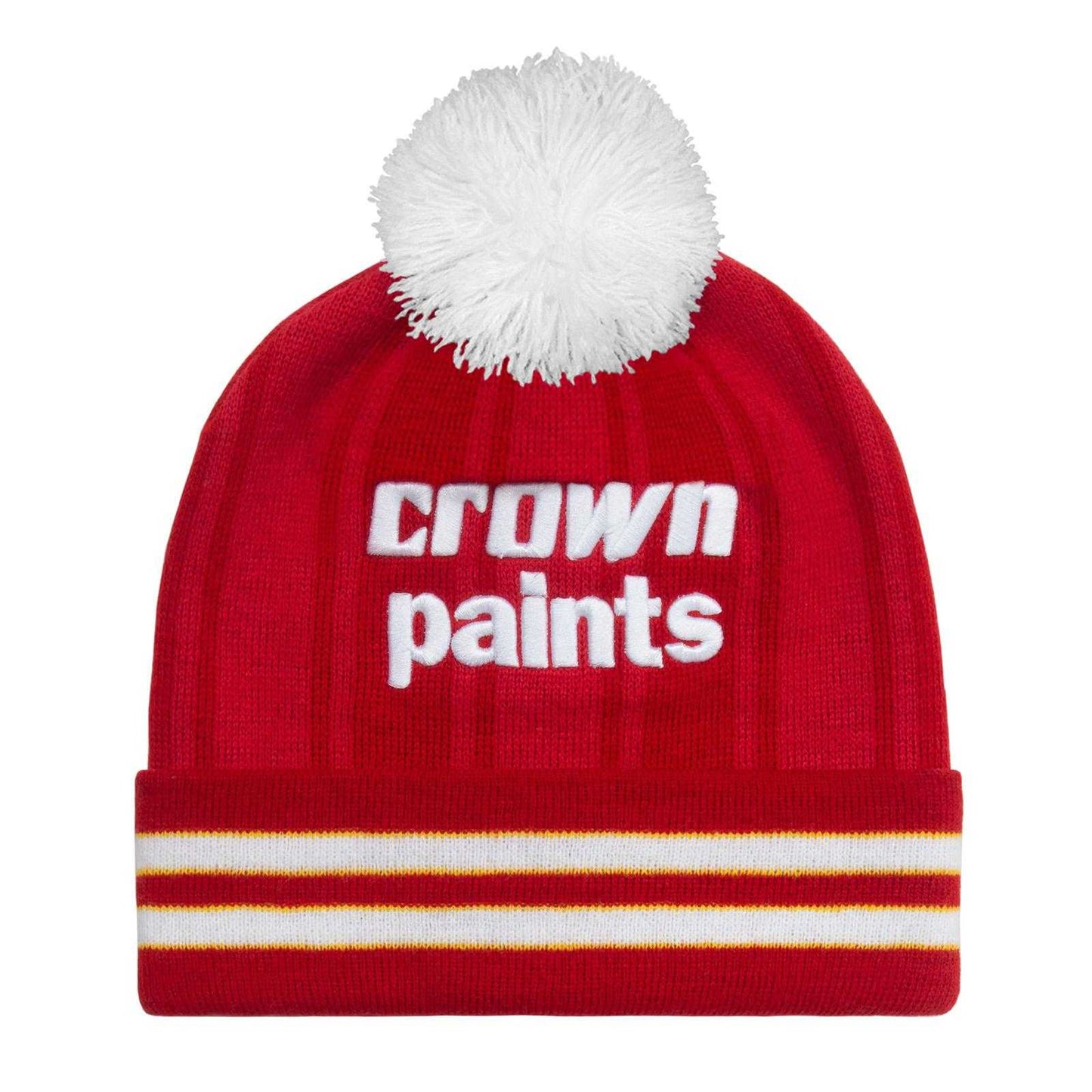 Red-White - Front - Fan Originals Liverpool 1986 Home Kit Beanie