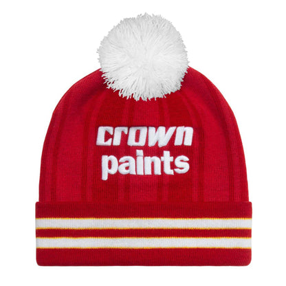 Red-White - Front - Fan Originals Liverpool 1986 Home Kit Beanie