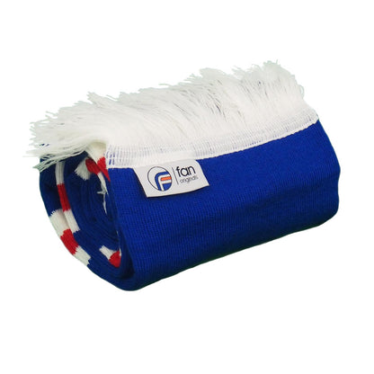 Blue - Lifestyle - Fan Originals Unisex Adult Rangers Striped Hat And Scarf Set