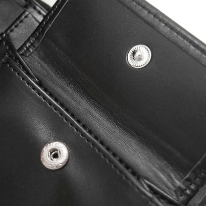 Black - Side - Aston Villa FC Crest Faux Leather Football Wallet