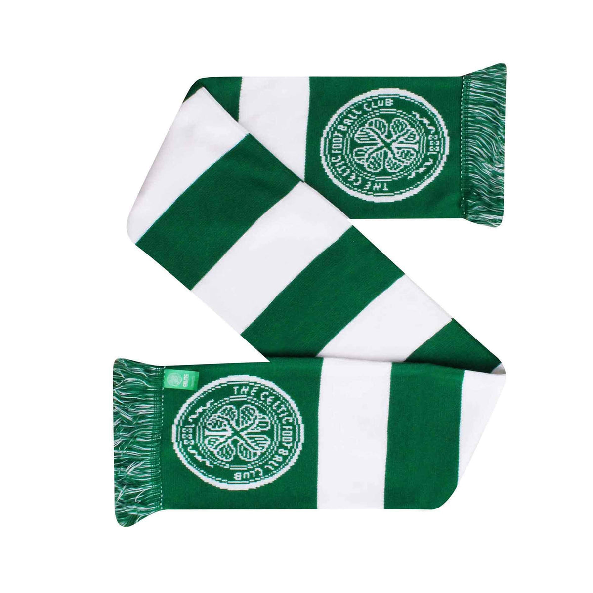 Green - Back - Fan Originals Unisex Adult Celtic Hat And Scarf Set