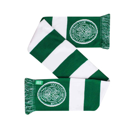 Green - Back - Fan Originals Unisex Adult Celtic Hat And Scarf Set