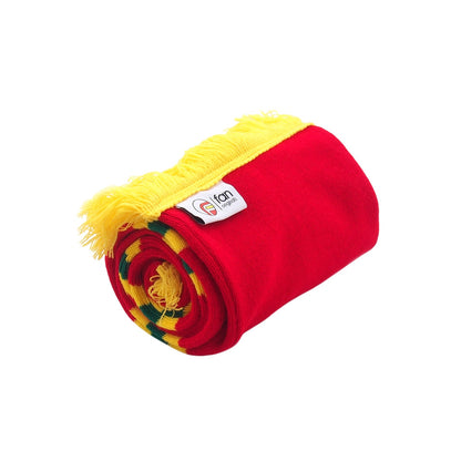 Red-Yellow-Green - Lifestyle - Fan Originals Unisex Adult Wales Retro Hat And Scarf Set