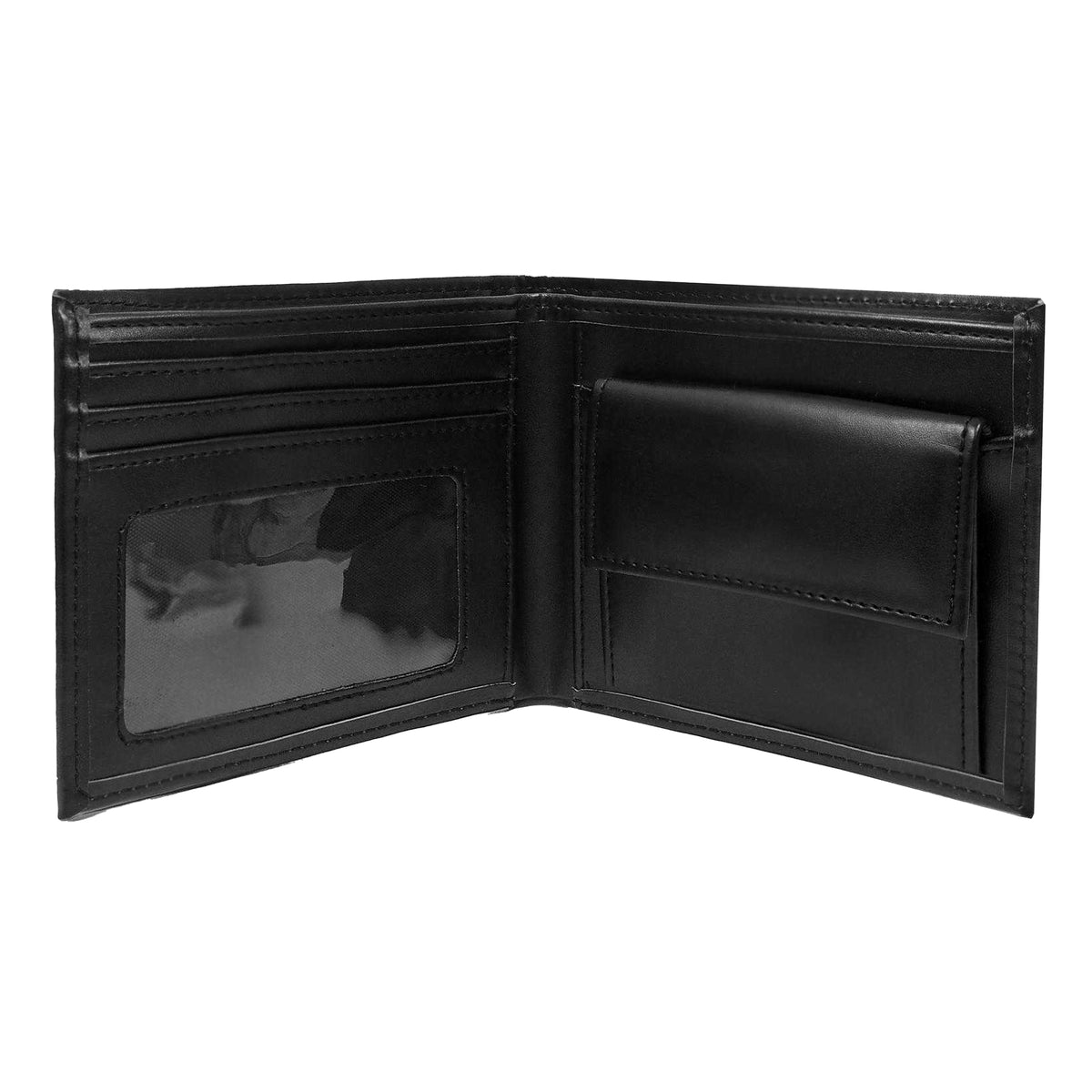 Black - Back - Liverpool FC Crest Faux Leather Wallet