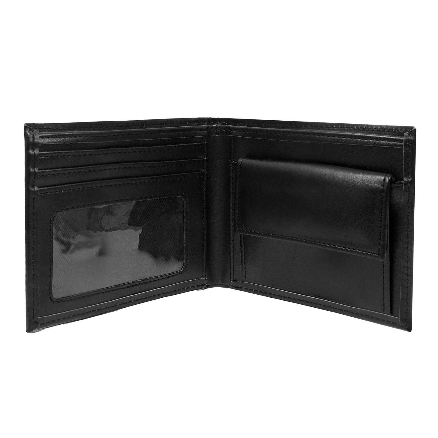 Black - Back - Tottenham Hotspur FC Crest Faux Leather Football Wallet