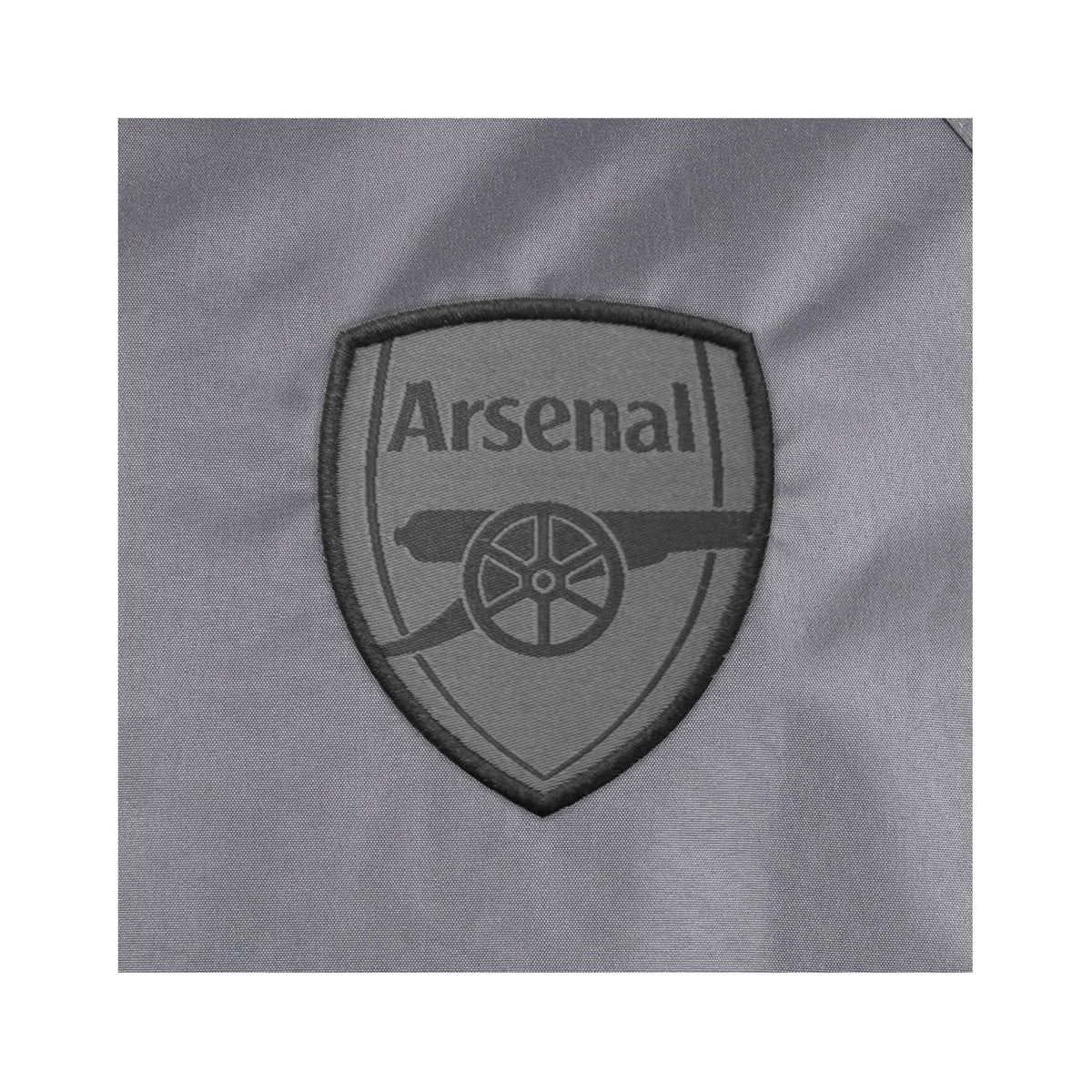 Grey - Side - Arsenal FC Mens Windproof Jacket