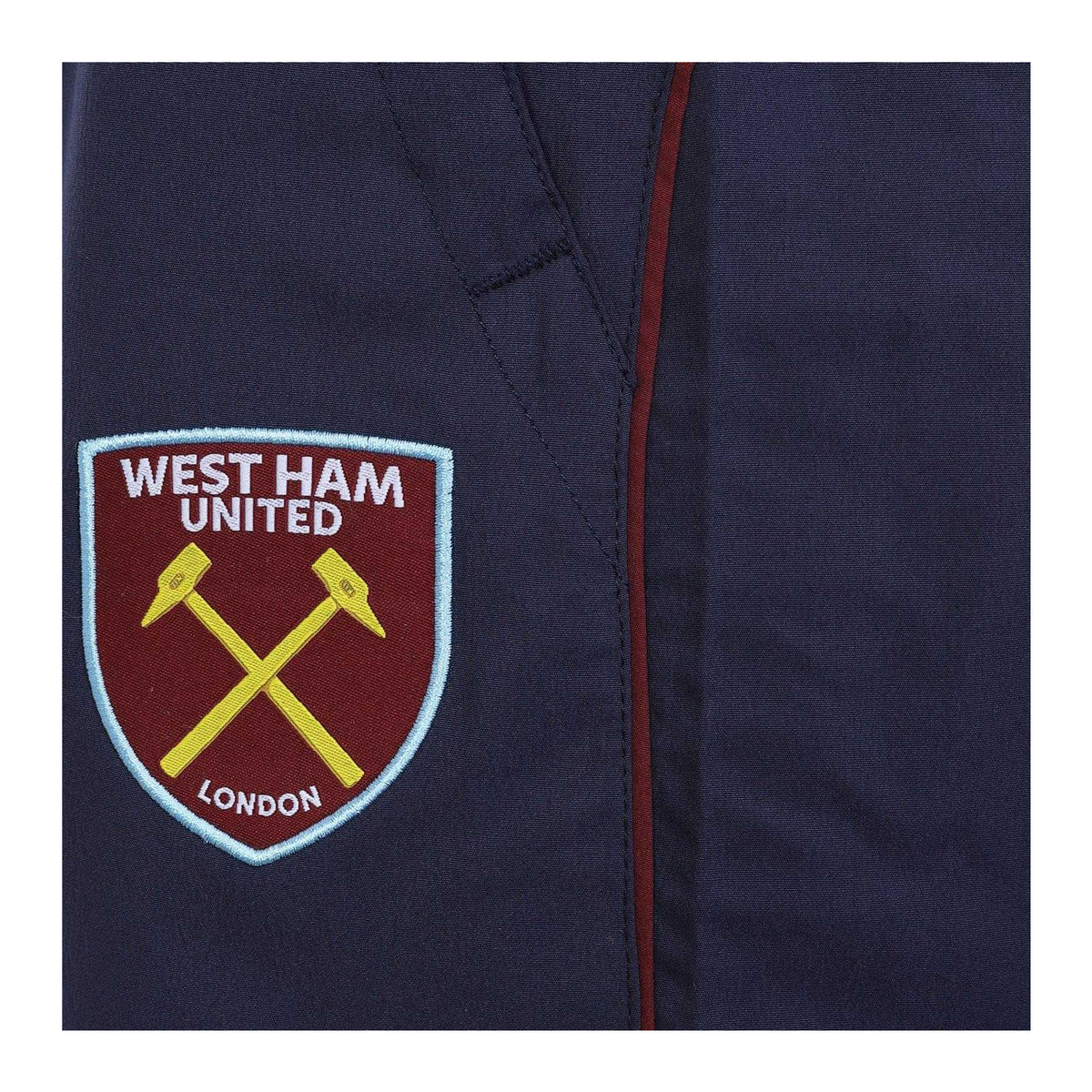 Navy Blue - Close up - West Ham United FC Mens Tracksuit Set