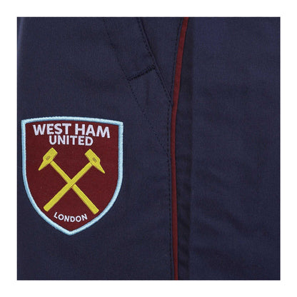 Navy Blue - Close up - West Ham United FC Mens Tracksuit Set