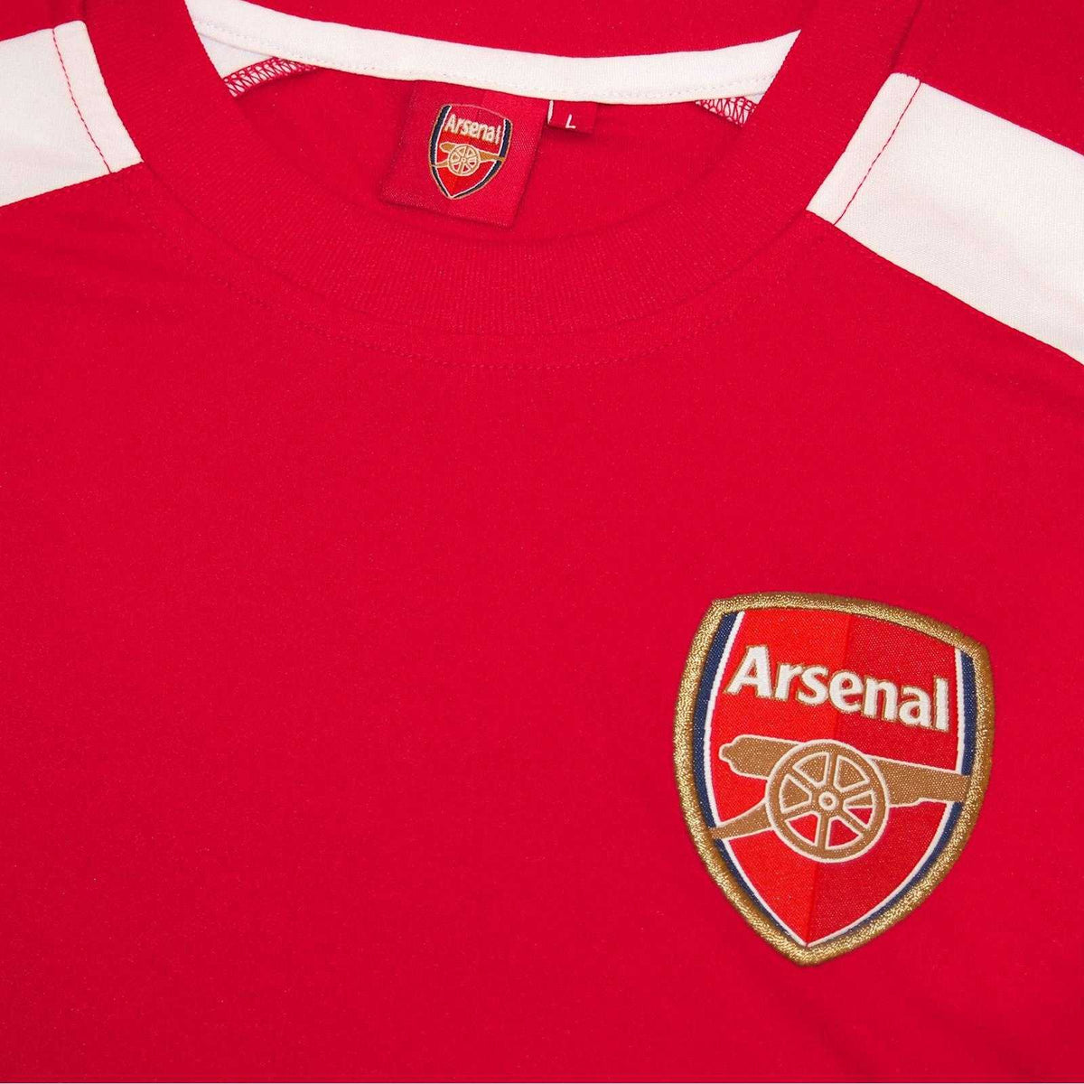 Red - Side - Arsenal FC Mens T-Shirt