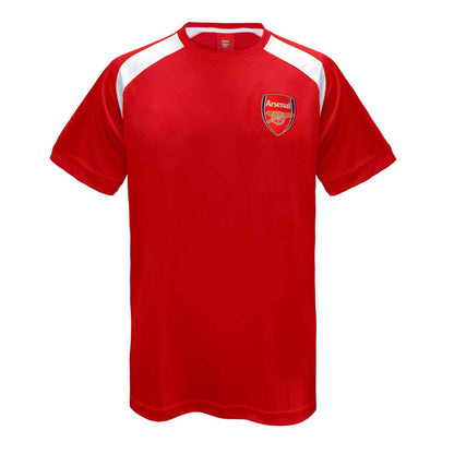 Red - Front - Arsenal FC Mens T-Shirt