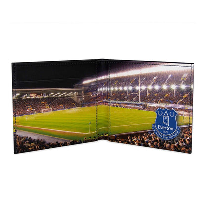 Black - Side - Everton FC Mens Stadium Wallet
