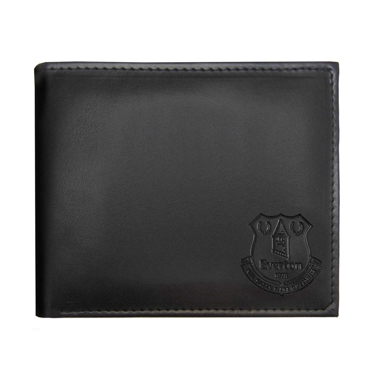 Black - Front - Everton FC Mens Stadium Wallet