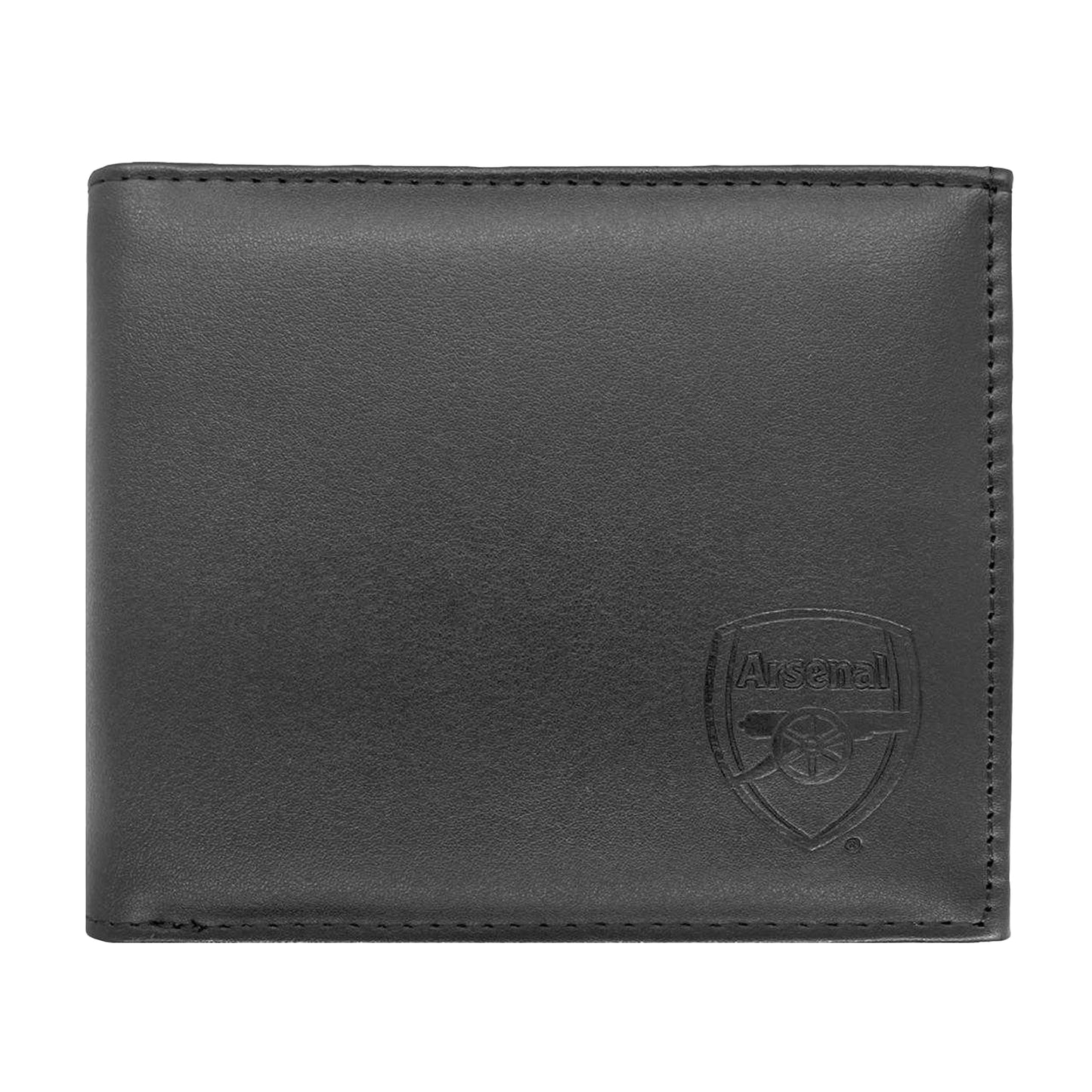 Black-Red-Green - Side - Arsenal FC Stadium Faux Leather Football Wallet