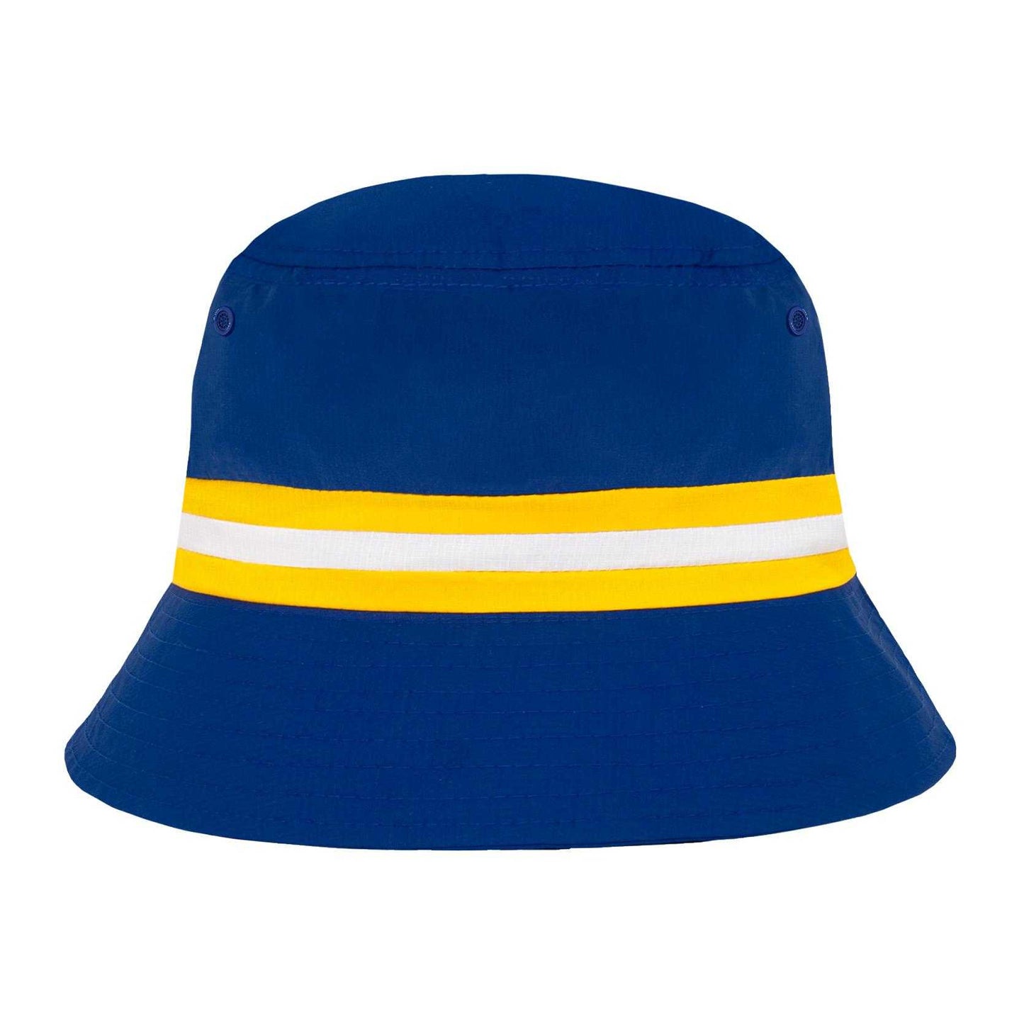 Blue - Back - Fan Originals Leeds Rose Bucket Hat