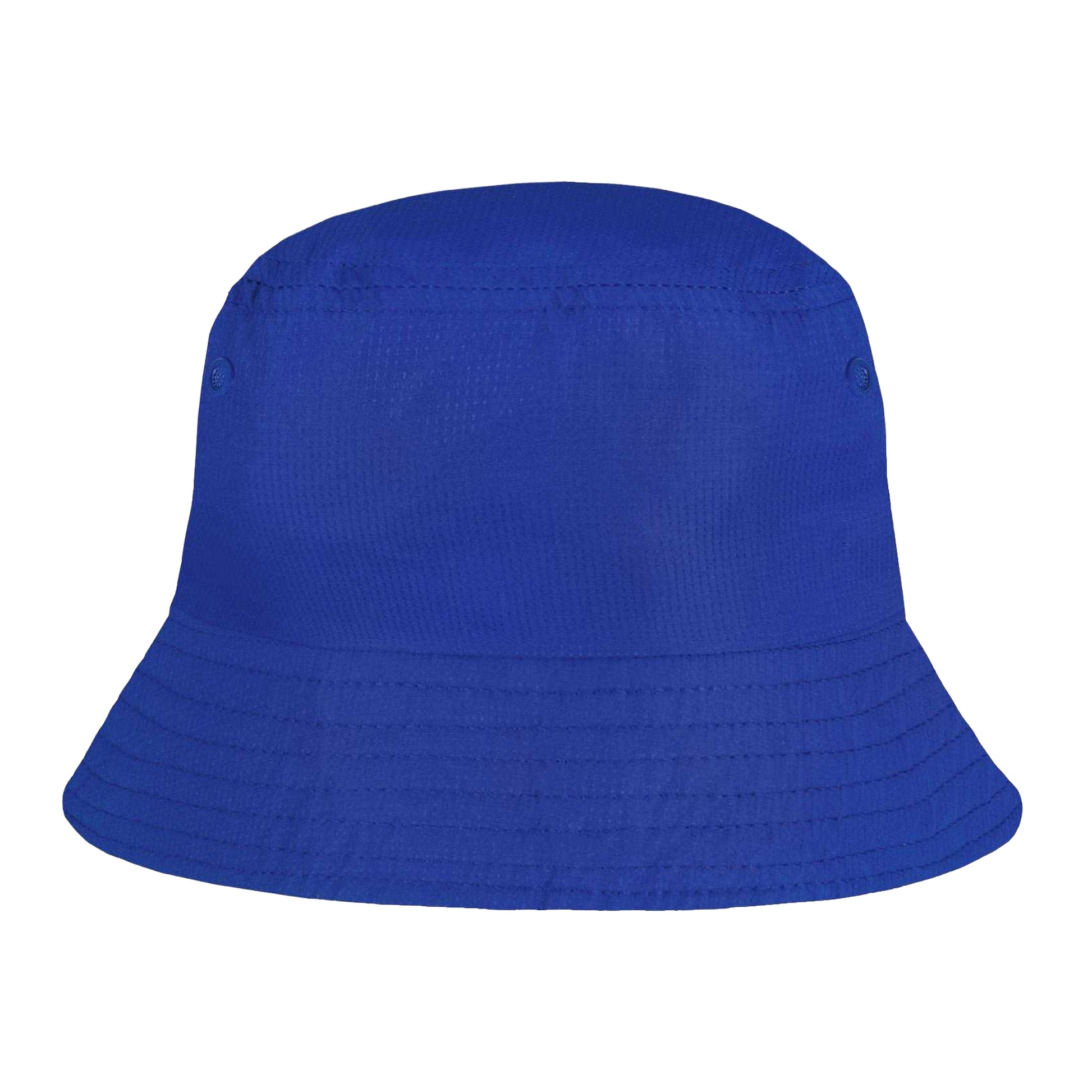 Blue - Back - Fan Originals Manchester 68 Crest Bucket Hat