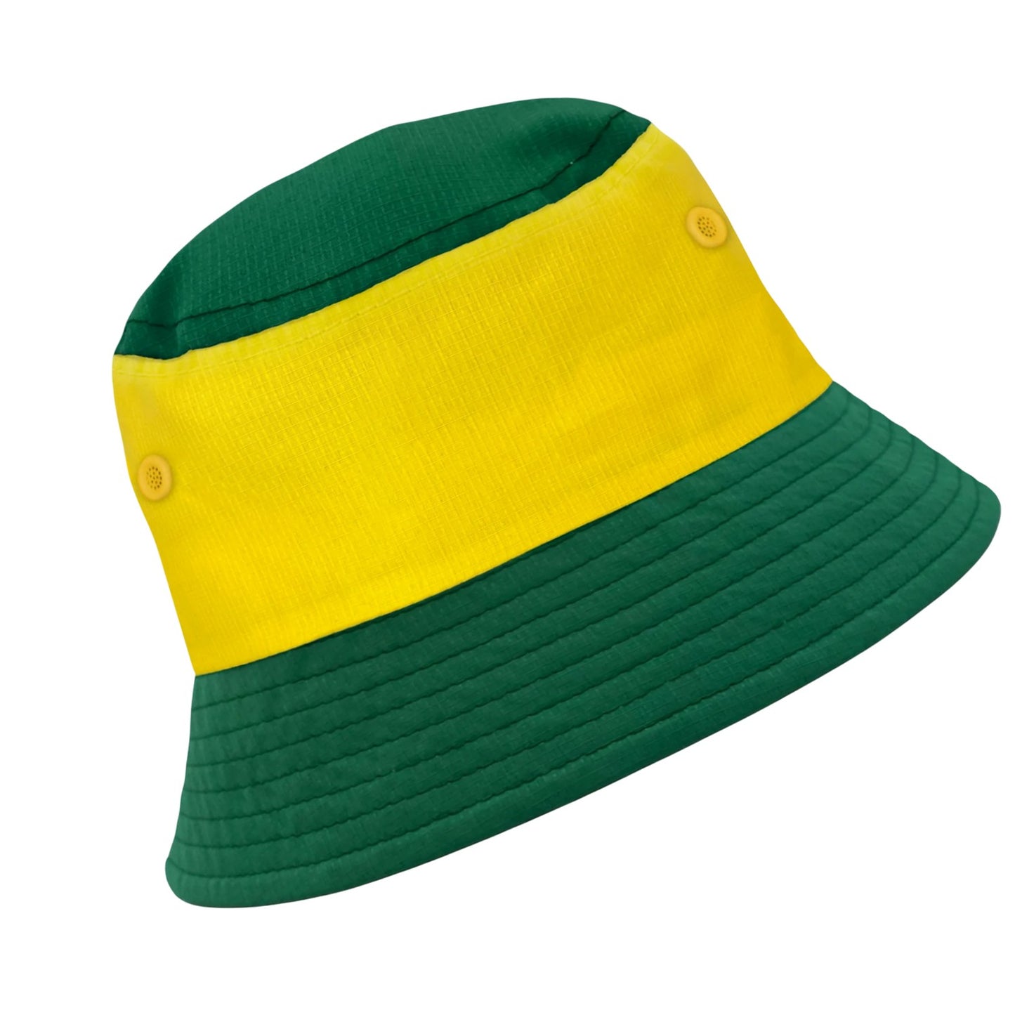 Green-Yellow - Back - Fan Originals United Newton Heath Bucket Hat