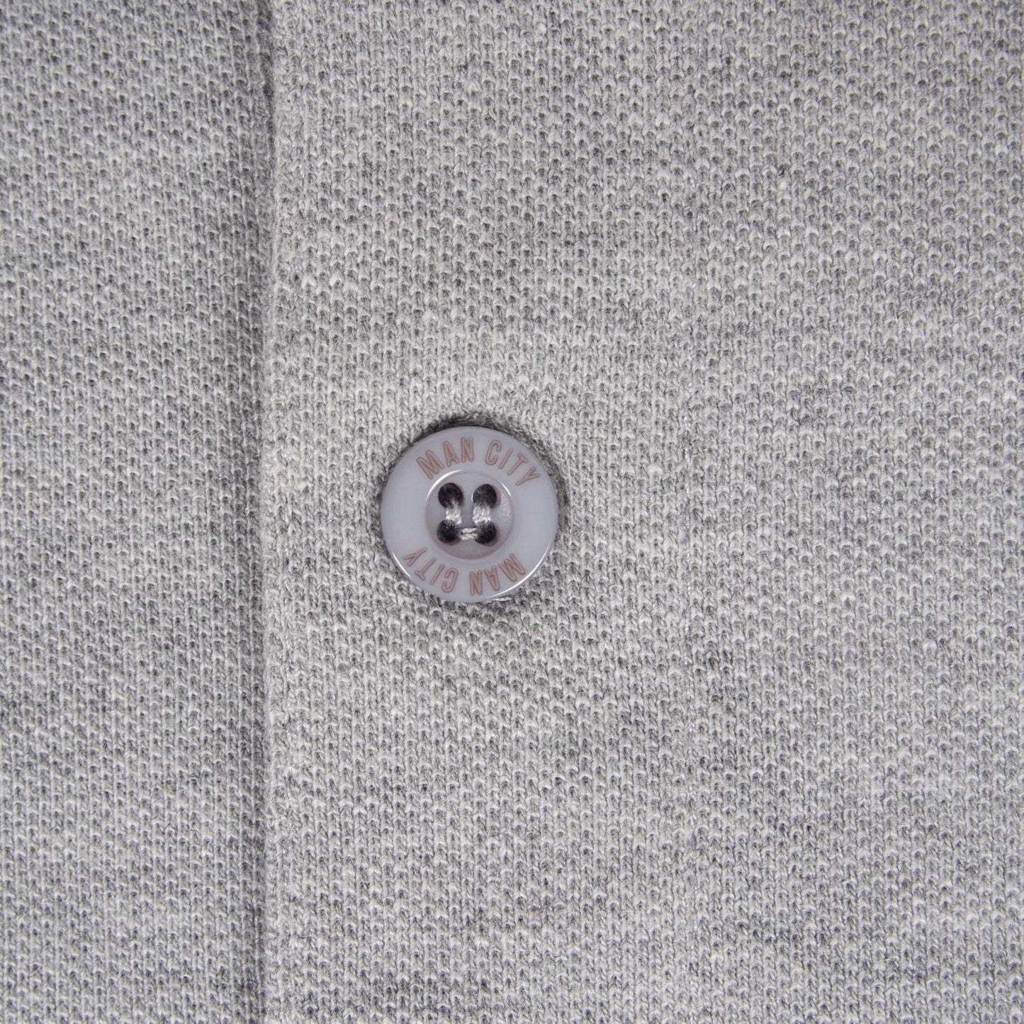 Grey - Pack Shot - Manchester City FC Mens Polo Shirt