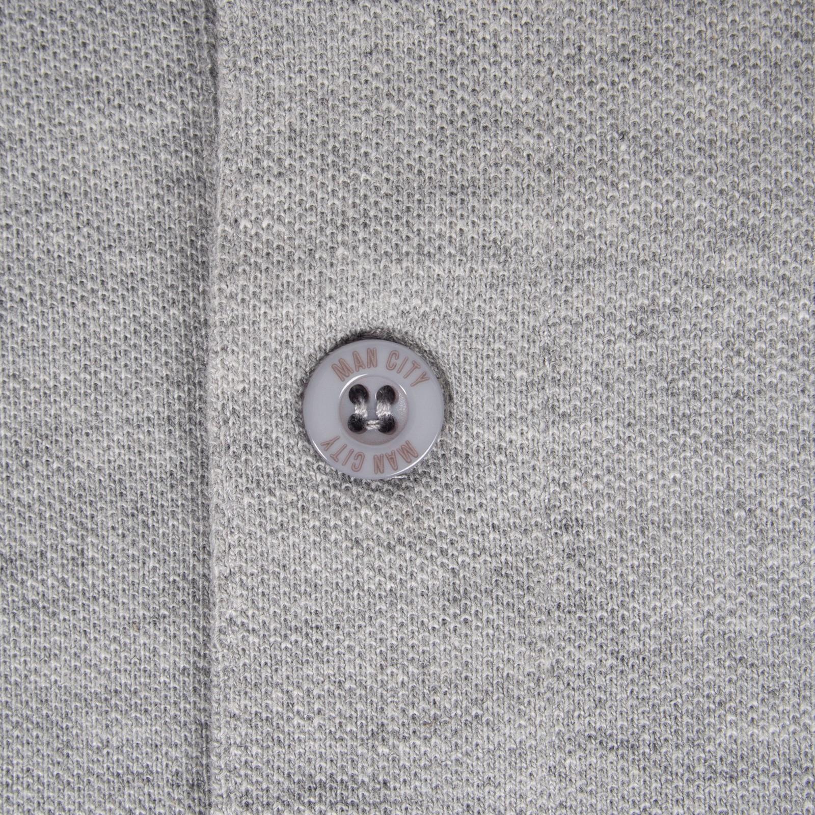 Grey - Pack Shot - Manchester City FC Mens Polo Shirt