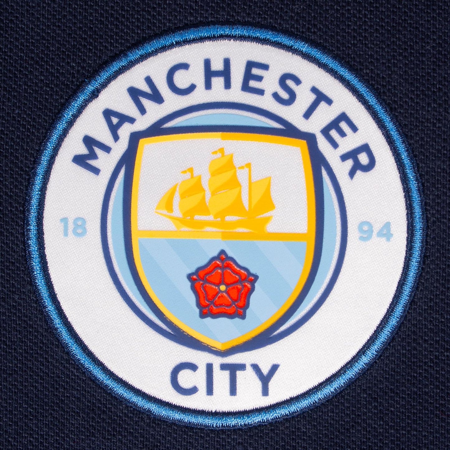 Navy Blue - Lifestyle - Manchester City FC Mens Polo Shirt