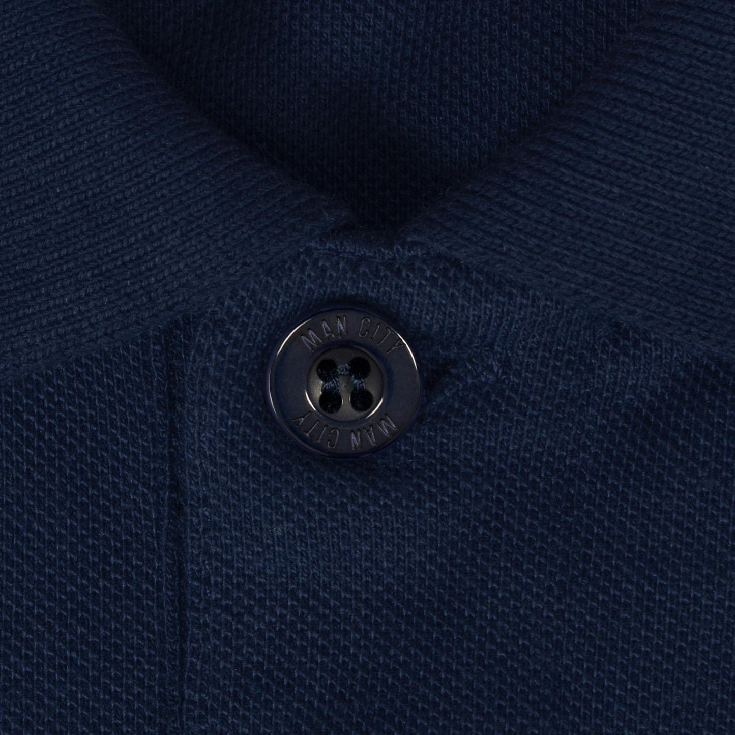 Navy Blue - Pack Shot - Manchester City FC Mens Polo Shirt