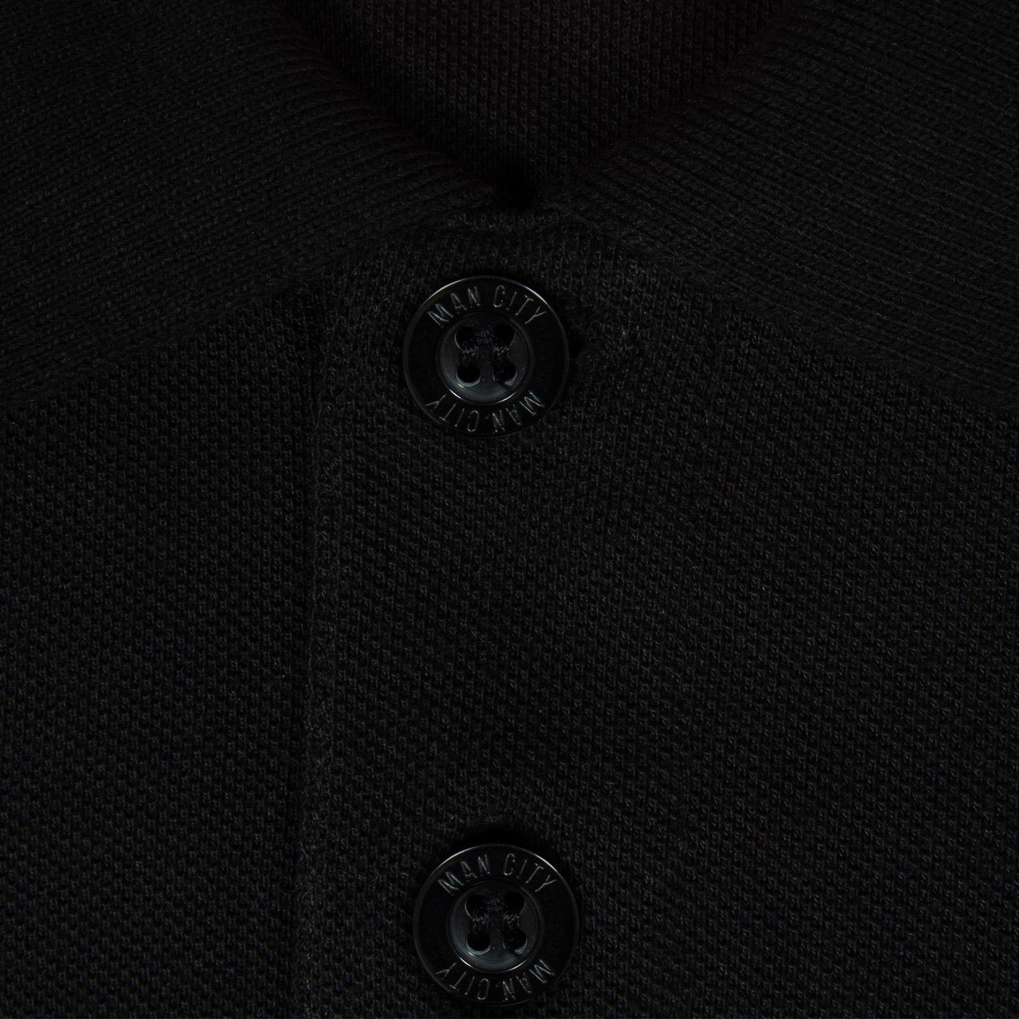 Black - Pack Shot - Manchester City FC Mens Polo Shirt