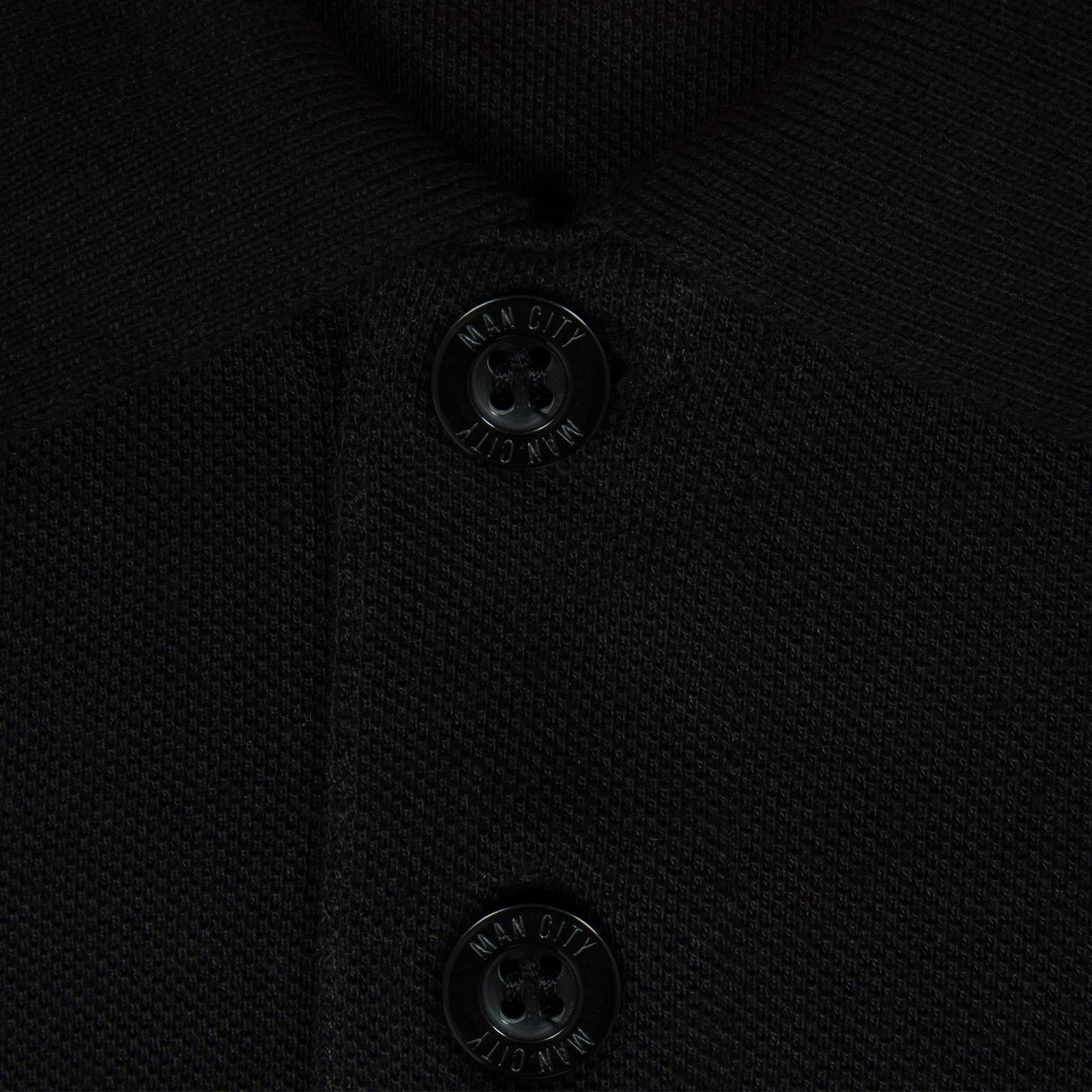 Black - Pack Shot - Manchester City FC Mens Polo Shirt