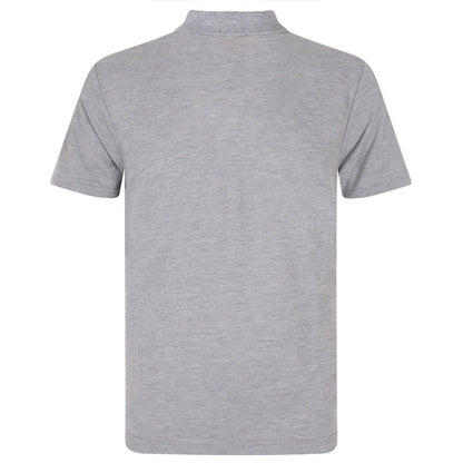 Grey - Back - Manchester City FC Mens Polo Shirt