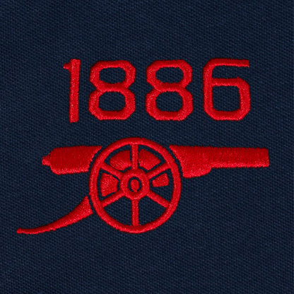 Navy - Lifestyle - Arsenal FC Mens Contrast Polo Shirt