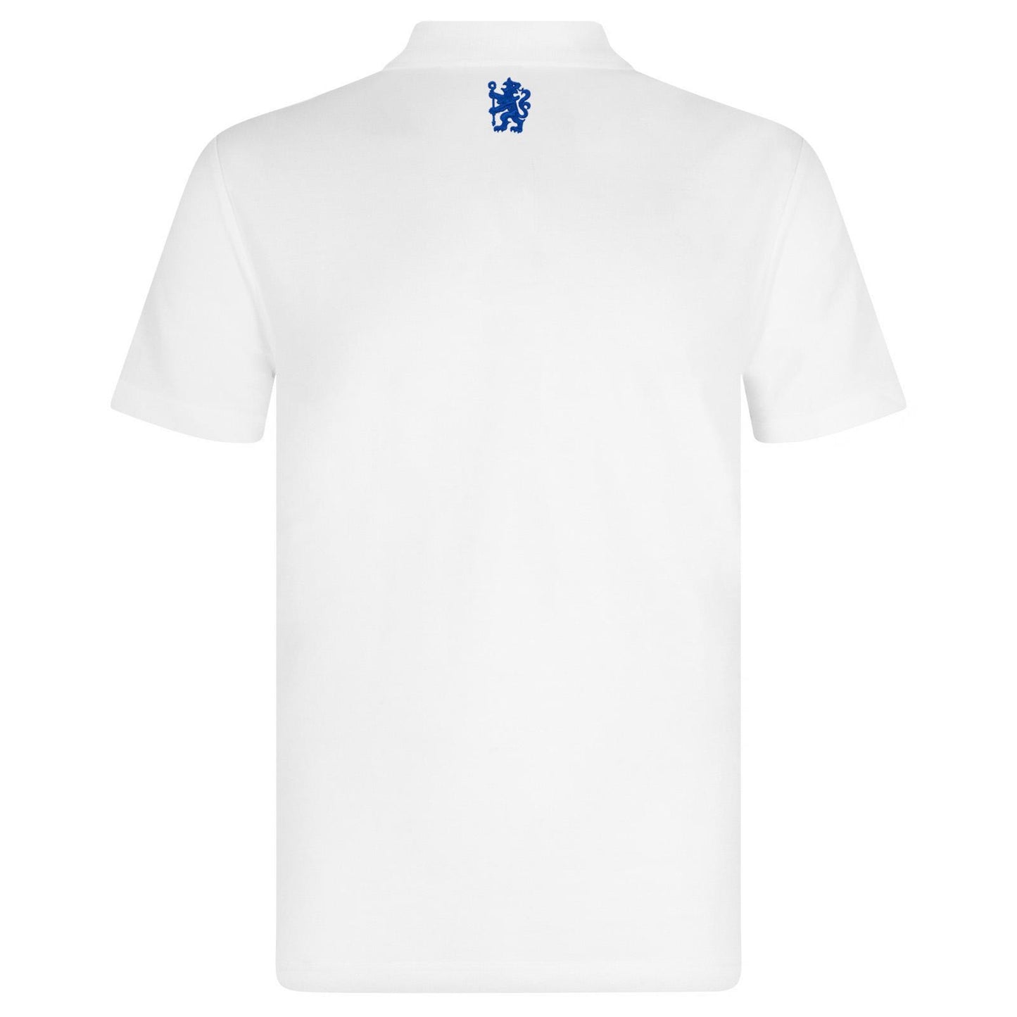 White - Lifestyle - Chelsea FC Mens Crest Polo Shirt