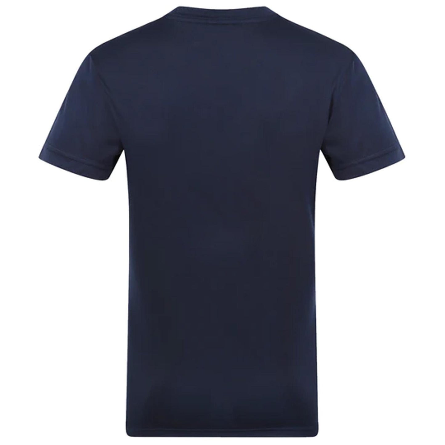 Navy Blue - Back - Scottish FA Mens Gifts Polyester T-Shirt