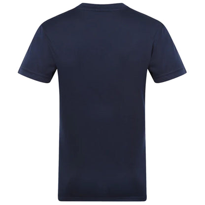 Navy Blue - Back - Scottish FA Mens Gifts Polyester T-Shirt