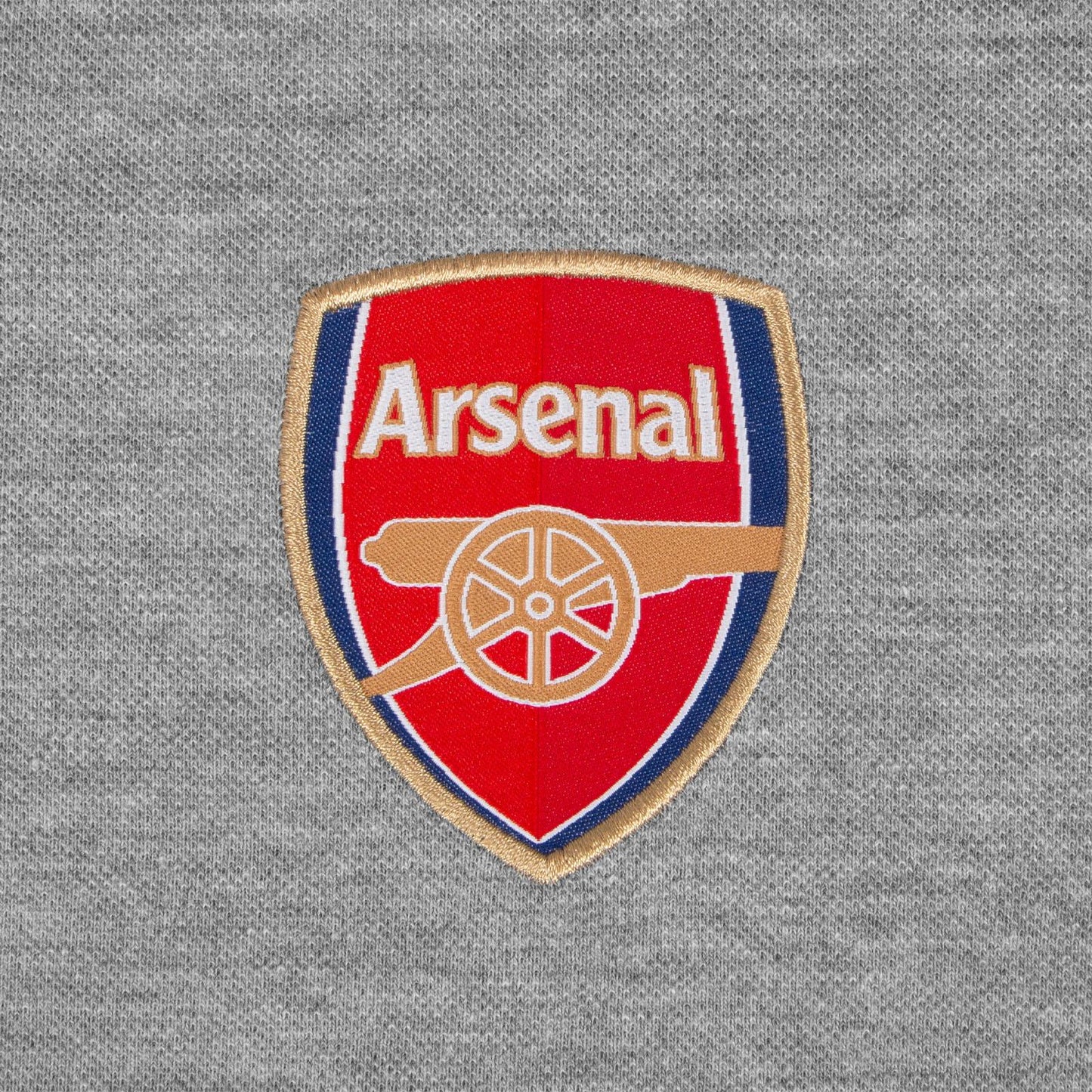 Grey - Side - Arsenal FC Mens Polo Shirt