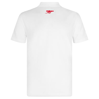 White - Lifestyle - Arsenal FC Mens Polo Shirt