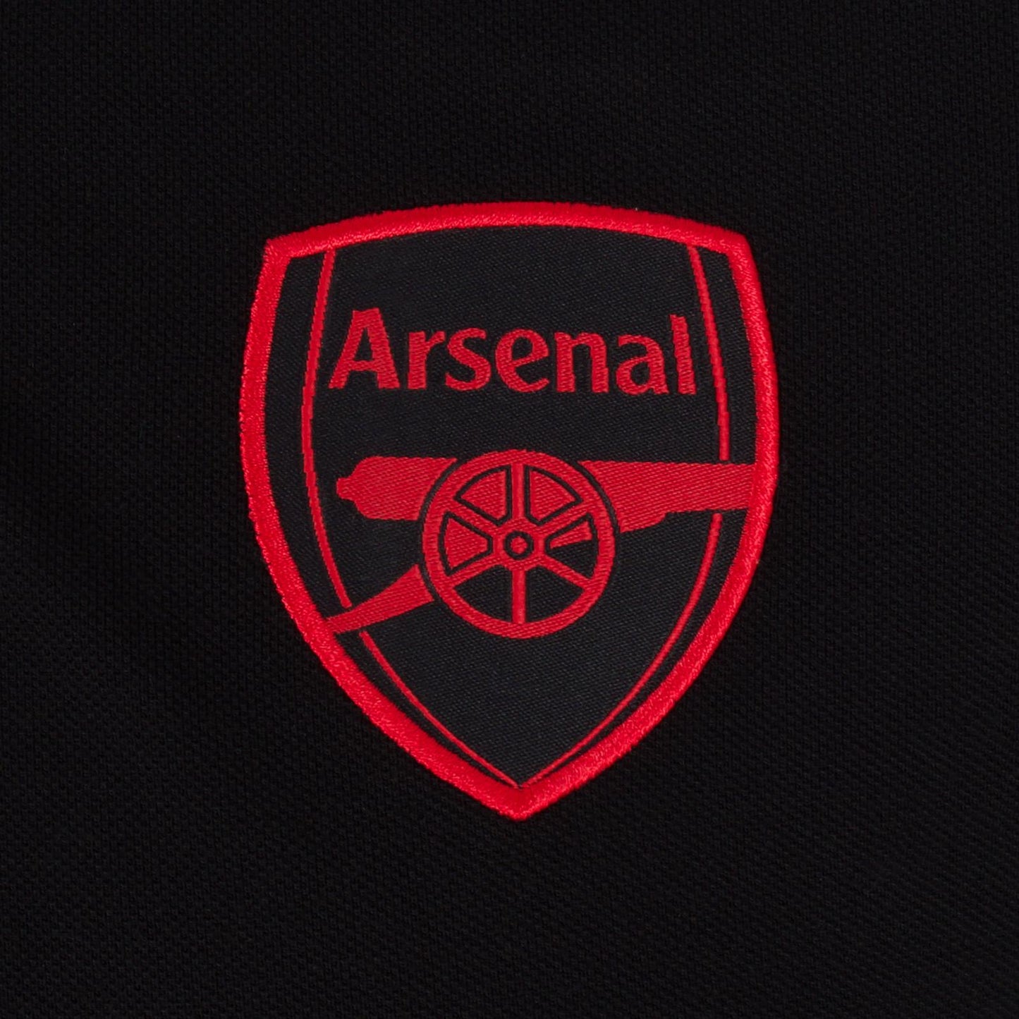 Black - Pack Shot - Arsenal FC Mens Polo Shirt