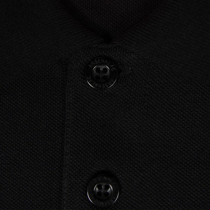 Black - Close up - Arsenal FC Mens Polo Shirt